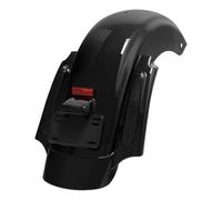 Motorcycle Front Rear Mudguards Fender For CVO For Style For Touring For Electra For Road For Glide 2009 2010 2012 2013 Motorcycle Rear Fender LED System Clear Red Smoke Orange Lens(Smoke Lens)