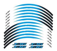Motorcycle Front&Rear Outer Rim Reflective Sticker 17inch Wheel Decals For Y&amaha For XJ6 Motorcycle parts(Style 1)