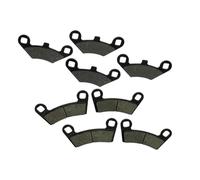 motorcycle front rear pads For Polaris For Razor RZR 800 RZRS800 570 EPS Replace For FA45619111972203318 FA159 1kit 4sets Front Rear Brake Pads Fit(2 Pairs Front Rear)