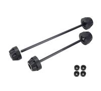 Motorcycle Front Rear Wheel Axle Anti-Collision Fallen Slider Pad Protectors For Ducati For Diavel V4 2023 2024(Front-Rear Black)