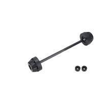 Motorcycle Front Rear Wheel Axle Anti-Collision Fallen Slider Pad Protectors For Ducati For Diavel V4 2023 2024(Front Black)
