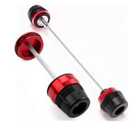 Motorcycle Front Rear Wheel Fork Slider Axle Crash Protector For R1250GS R 1250 GS For ADVENTURE R 1250GS ADV Gs 1250 Gs1250 Adv Crash Protector(F-R-Red)