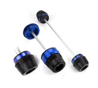 Motorcycle Front Rear Wheel Fork Slider Axle Crash Protector For R1300GS For ADVENTURE R 1300GS ADV 2024 2025 R1300 GS R 1300 GS Crash Protector(3 Blue)