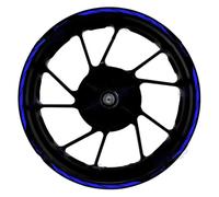 Motorcycle Front Rear Wheel Sticker Tire Inner Stripe Reflective Waterproof Rim Decal Stickers For Suzuki For Bandit Rim decal(Color3)