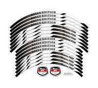 Motorcycle Front Rear Wheel Sticker Tire Inner Stripe Reflective Waterproof Rim Decal Stickers For Tenere 700 Rim decal(Color6)