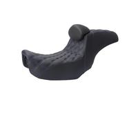 Motorcycle Front Rider Solo Seat Motorcycle Driver Passenger Seat With Backrest Two Up Saddle Cushions For Dyna For Fat Bob For Low Rider FXDL FLD 2006-2017