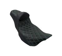 Motorcycle Front Rider Solo Seat Motorcycle Driver Passenger Two-Up Seat With Backrest Cushions For Touring For Electra For Street For Road Glide 09-2023