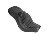Motorcycle Front Rider Solo Seat Motorcycle Two Up Seat With Backrest Driver Passenger Saddle Cushions For Softail For Low Rider S For Sport Glide
