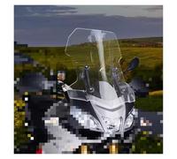 motorcycle front screen For Caponord1200 Motorcycle Modified Windshield Wind Deflector Heightened Front Glass Accessories Parts(Transparent,64)
