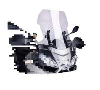 motorcycle front screen For Caponord1200 Motorcycle Modified Windshield Wind Deflector Heightened Front Glass Accessories Parts(Transparent,59)