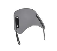 motorcycle front screen For CB400SF-S For CB750 RC42 Until 2003 Motorcycle 6.5"-9.45" Headlight Windshield Wind Deflector Windscreen(Gray)
