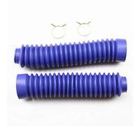 Motorcycle Front Shock 30mm Fork Rubber Boots Dust Jacket Cover For Honda Kawasaki Suzuki Yamaha Dirt Bike Off-Road Custom (Blue)