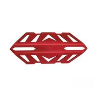 Motorcycle Front Shock Covers Universal Modification Motorcycle Front Fork Dust Damper Shocks Absorber Spring Cover Safety Aluminium Protection Parts Fork Guards(Red)