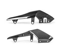Motorcycle Front Spoiler Aerodynamic Wing 1 Pair Real Carbon Fiber Motorcycle Tail Cowl Fairing Cover Full In Carbon For MT-07 For MT 07 For MT07 2018 2019 2020(Gloss Twill)