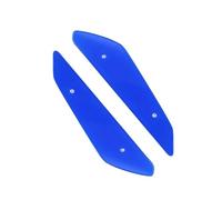 Motorcycle Front Spoiler Aerodynamic Wing For For NINJA 650 For For Ninja 650 2020-2024 Aerodynamic Wing Kit Fixed Winglet Fairing Motorcycle Part(Replace-Blue)