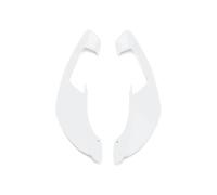 Motorcycle Front Spoiler Aerodynamic Wing For YZF R1 R1M 2020-2025 Motorcycle Accessories Fixed Wing Fairing Spoiler Aerodynamic(Glossy white)
