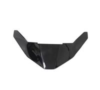 Motorcycle Front Spoiler Aerodynamic Wing For ZONTES 368G G368 368-G Motorcycle Carbon Look Front Fender Beak Nose Cone Extension Wheel Cover Fairing Winglets Wheel Cover(Bright black)