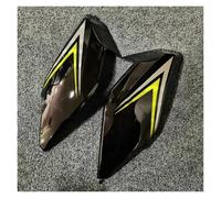 Motorcycle Front Spoiler Aerodynamic Wing Motorcycle Left Right ABS Front Side Cover Tank Gas Fairing Pannel Cowl For Z650 Z 650 2017 2018 2019(Bright black 5)