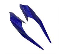 Motorcycle Front Spoiler Aerodynamic Wing Rear Tail Pillion Cowl Fairing Body Tail Cover For YZF R1 For YZF R1M For YZF-R1 For YZF-R1M YZFR1 2015 2016 2017 2018 2019-2023(Bright blue)