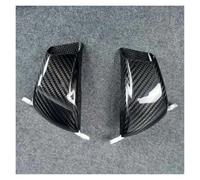 Motorcycle Front Spoiler Carbon Fiber Motorcycle Front Brake Air Duct Caliper Radiator Cover For DUCATI For Panigale V4 V4R V4S For Streetfighter V2 Accessories Aerodynamic Wing(Twill Glossy)