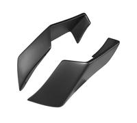 motorcycle front spoiler For Aprilia For RSV4 2009-2021 Motorcycle Fixed Wing Accessories Aerodynamic Kit Spoilers Side Winglet Fairing LOCKMEIHUA(Matte black)