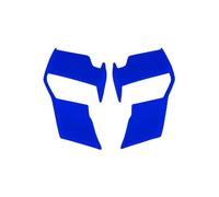 motorcycle front spoiler For B&MW For S1000R M1000R 2021-2023 ABS Motorcycle Fixed Wing Spoiler Front Aerodynamic Fairing LOCKMEIHUA(Blue)
