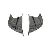 motorcycle front spoiler For B&MW For S1000R S1000RR GS S 1000 R XR Moto Side Winglet Aerodynamic Wing Spoiler Kit 1 Pair Motorcycle Accessories LOCKMEIHUA(Carbon Fibre)