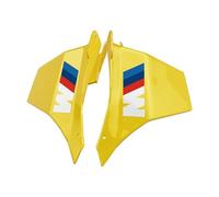 Motorcycle Front Spoiler For BMW S1000R M1000R S1000 R M1000 R 2019 2020 2021 2022 Fairing Fixed Wing Windshield Wing Front Aerodynamic Spoiler Winglet Fairing Winglets(Yellow)