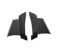 motorcycle front spoiler For C&FMOTO 675SR 675SR-R 675SRR Motorcycle Fixed Wind Wing Front Aerodynamic Winglet Carbon Fiber Fairing Accessories LOCKMEIHUA(Bright Black)