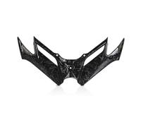 Motorcycle Front Spoiler For CFMOTO 300SR CF250SR 250SR MY22 Motorcycle Front Fairing Aerodynamic Winglet Lower Cover Protection Guard Fixed Wind Wing Fairing Winglets(Marble grain)