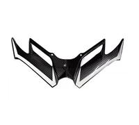 Motorcycle Front Spoiler For CFMOTO 450SR 2022 2023 Motorcycle Mirrors Front Fairing Winglets Aerodynamic Wing Side Wings Spoiler Fairing Motorcycle Spoiler Wing(Carbon White)