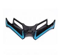 Motorcycle Front Spoiler For CFMOTO 450SR 2022 2023 Motorcycle Mirrors Front Fairing Winglets Aerodynamic Wing Side Wings Spoiler Fairing Motorcycle Spoiler Wing(Black Blue B)