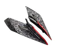 Motorcycle Front Spoiler For CFMOTO 450SR 2022 2023 Motorcycle Mirrors Front Fairing Winglets Aerodynamic Wing Side Wings Spoiler Fairing Motorcycle Spoiler Wing(Color B)