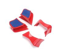 motorcycle front spoiler For D&UCATI For Panigale V4 V4S V4R SP 2022-2024 Aerodynamic Deflector Kit Special Fixed Wing Motorcycle GP Spoiler LOCKMEIHUA(Red and blue)