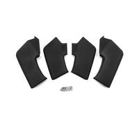 motorcycle front spoiler For D&UCATI For Streetfighter V2 S V4 S SP 2020-2023 Motorcycle Sport Downforce Naked Side Spoiler Aerodynamic LOCKMEIHUA(Black)