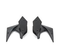 Motorcycle Front Spoiler For Kawasaki Z900 2017 2018 2019 Motorcycle Winglet Fairing Wing Parts Side Downforce Naked Spoilers Fixed Wing Deflectors Fairing Winglets(Black)