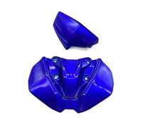 Motorcycle Front Spoiler For MT-09 For FZ-09 For MT09 SP 2017 2018 2019 2020 Motorcycle Front Extender Cowling Instrument Cover Hat Sun Visor Meter Guard Aerodynamic Wing(Blue)