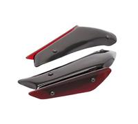 Motorcycle Front Spoiler For SUZUKI GSXR600 GSXR750 For GSXR 600 For GSXR 750 Motorcycle Fairing Parts Aerodynamic Wing Kit Fixed Winglet Fairing Wing Fairing Winglets(Red)