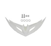 Motorcycle Front Spoiler For Versys For 650 KLE650 LE650E 2015 2016 2017 2018 2019 2020 2021 Front Wheel Fender Beak Nose Cover Cone Extension(White)