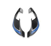 Motorcycle Front Spoiler For YZF R1 R1M 2020-2025 Motorcycle Accessories Fixed Wing Fairing Spoiler Aerodynamic Aerodynamic Wing(Gloss Black Blue)