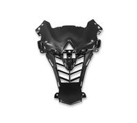 Motorcycle Front Spoiler For YZF-R6 For YZF R6 2008-2013 2014 2015 2016 Motorcycle Carbon Fiber Middle Front Upper Nose Fairing Cowl Protection Aerodynamic Wing(Unpainted)