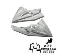 Motorcycle Front Spoiler For Z900 2017 2018-2020 2021-2024 Motorcycle Accessories Belly Pan Engine Spoiler Lower Fairing Cowling Cover Body Frame Panel Aerodynamic Wing(White 17-20)