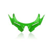Motorcycle Front Spoiler For ZX-4R ZX-4RR ZX4R ZX4RR ZX 4R 4RR 2023 + Motorcycle Front Fairing Aerodynamic Winglets Cover Protection Guards Aerodynamic Wing(Green)