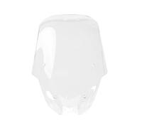 Motorcycle Front Spoiler Windshield Deflectors Motorcycle Deflector | For YAMAHA XMAX125 XMAX250 300 V3 2025 Windscreen Fairing Shield Black/Light Smoke/Transparent(Transparent)