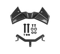 Motorcycle Front Spoiler Winglets For MT-09 For MT 09 For MT09 2024 2025 Motorcycle Front Spoiler Kit Downforce Naked Frontal Spoilers Winglet Aerodynamic Wing(Carbon Fiber pattern)