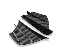 Motorcycle Front Spoiler Winglets Motorcycle Accessories Winglet Aerodynamic Wing Kit Spoiler For Aprilia For RSV4 X Tuono V4 660 Factory RS660 RS50 RS125 RS250(Carbon Fiber Texture)