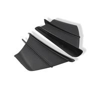 Motorcycle Front Spoiler Winglets Motorcycle Accessories Winglet Aerodynamic Wing Kit Spoiler For Aprilia For RSV4 X Tuono V4 660 Factory RS660 RS50 RS125 RS250(Black)