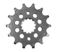 Motorcycle Front Sprocket 520 Chain 14T 15T 16T 17T 20CrMnTi Compatible With GS500 E 1994-2007 GS500 F H 2004-2010 RG400 EW SV400(15T)