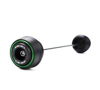 Motorcycle Front Wheel Axle Fork Crash Protector Accessories For KAWASAKI Z750 Z800 Z 750 S R 2005-2017(Front-Green 800 6)