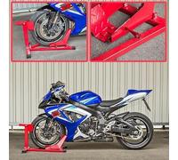 Motorcycle Front Wheel Chock Motorbike Garage Transport Paddock Stand